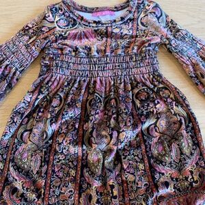 Girls velvet dress